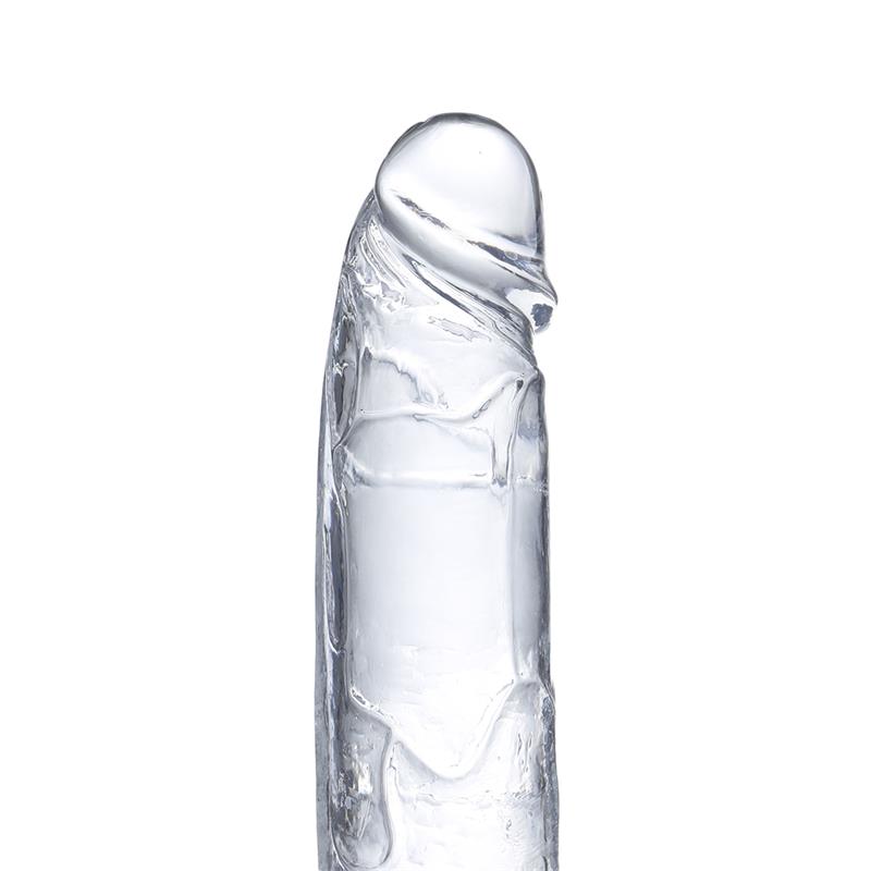 13736 Dildo Realista con Testículos Material Cristalino 15,5 cm - Imagen 3