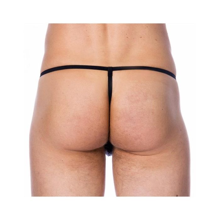 Tanga de Cuero Ajustable Talla Única - Imagen 3