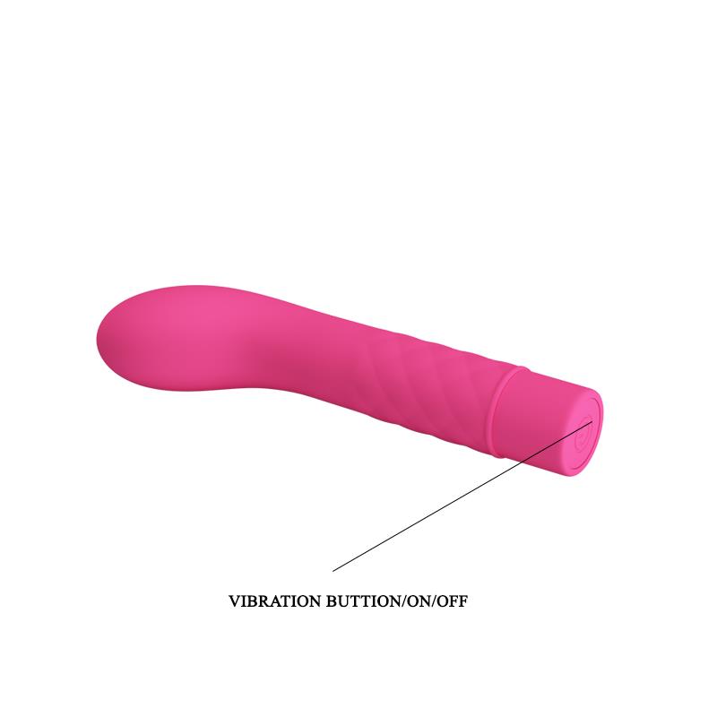 17327 Vibrador Atlas Silicona Rosa - Imagen 8